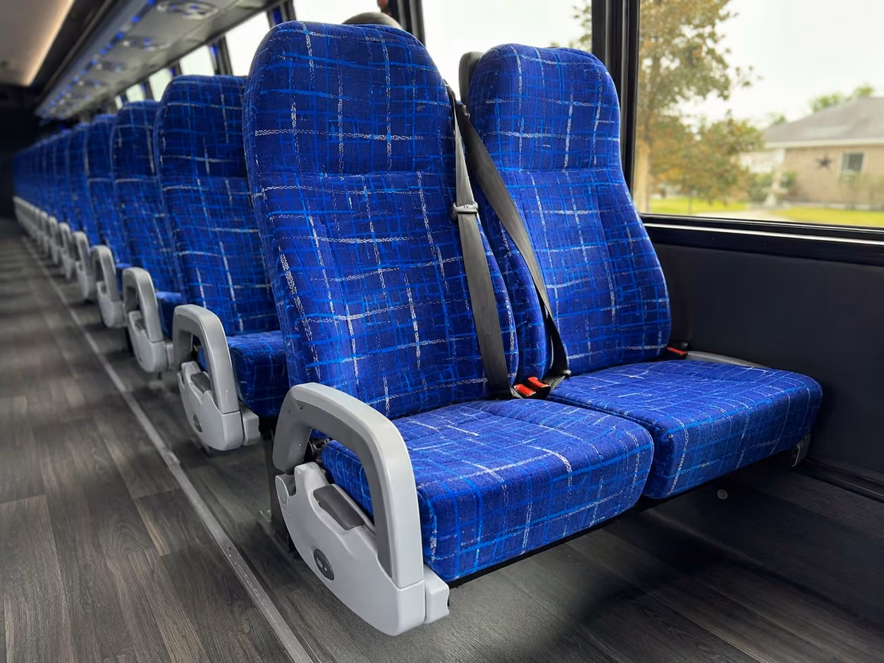 montgomery charter bus interior
