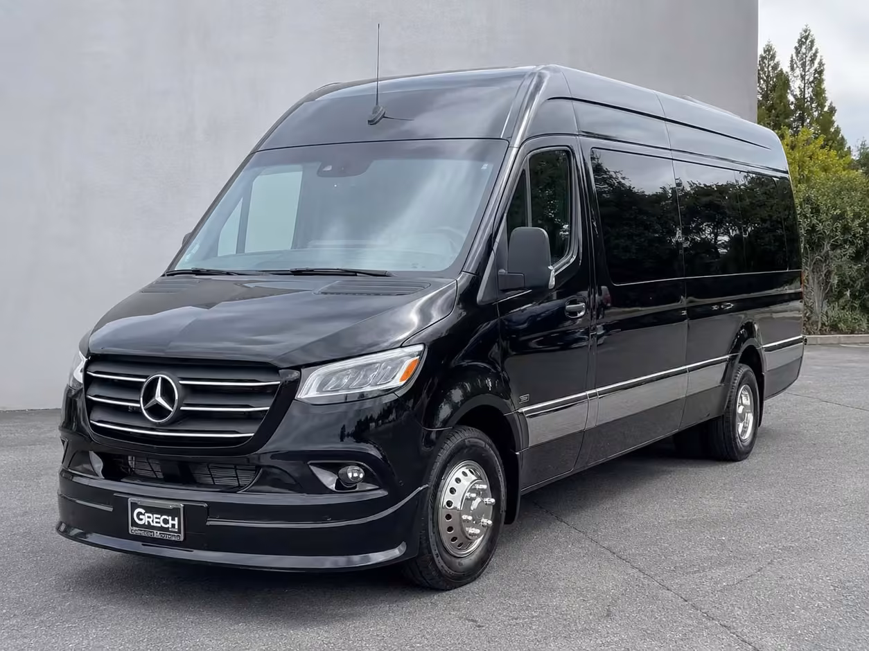 sprinter van rental with driver