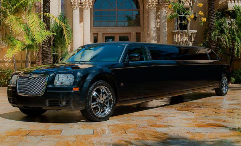 black chrysler 300 limo rental Prichard