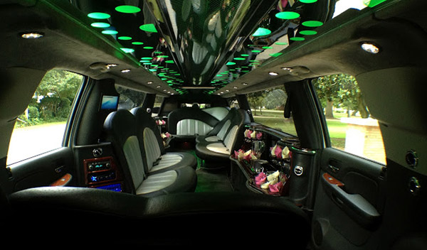 black escalade limo interior Albertville